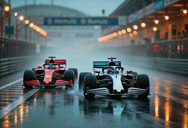 Lamborghini vs Ferrari on the race circuit